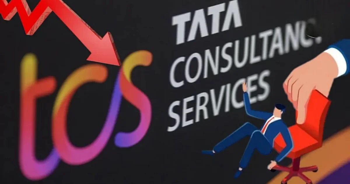 TCS layoffs, TCS stock price fall, টিসিএস শেয়ার পতন, টিসিএস আপডেট