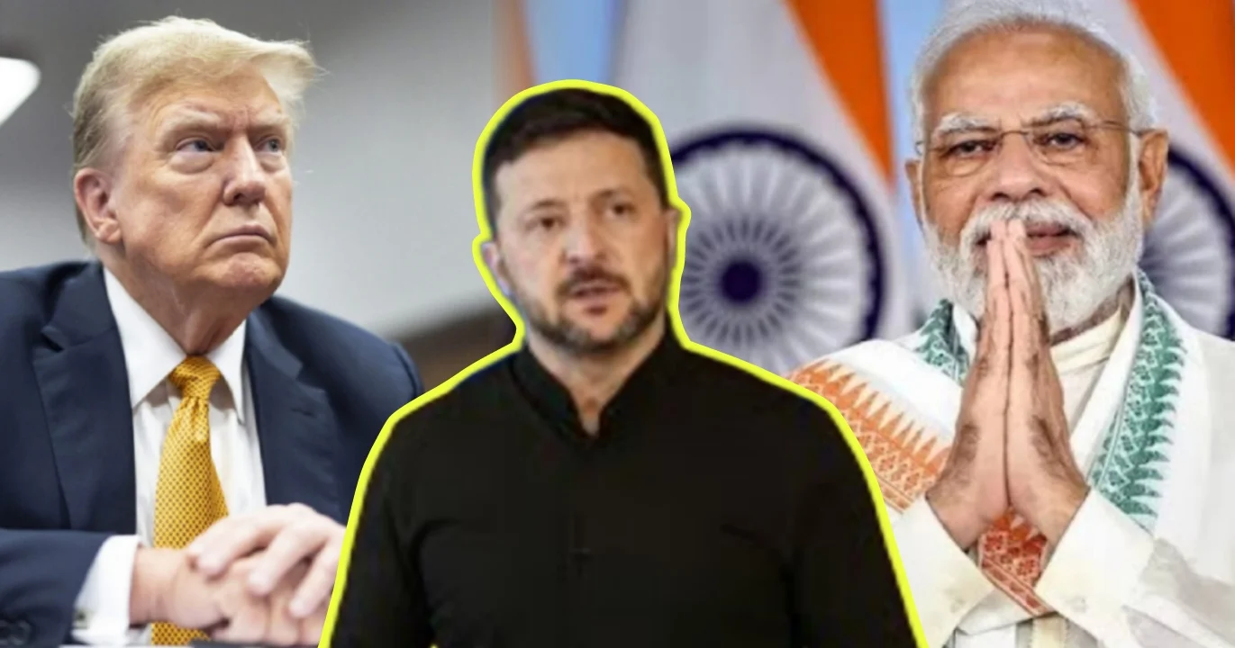 Zelensky trusts India for peace Modi praised Trump fails