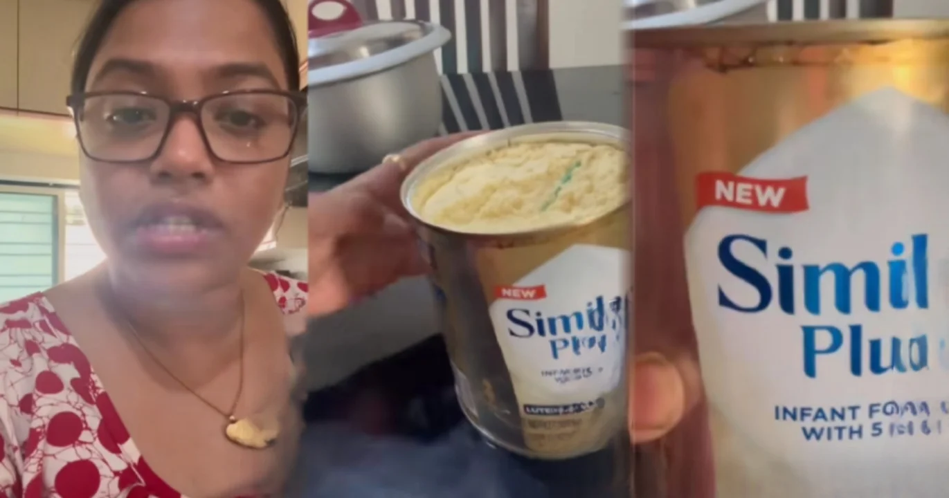 baby milk ordered online had phenyl inside bottle