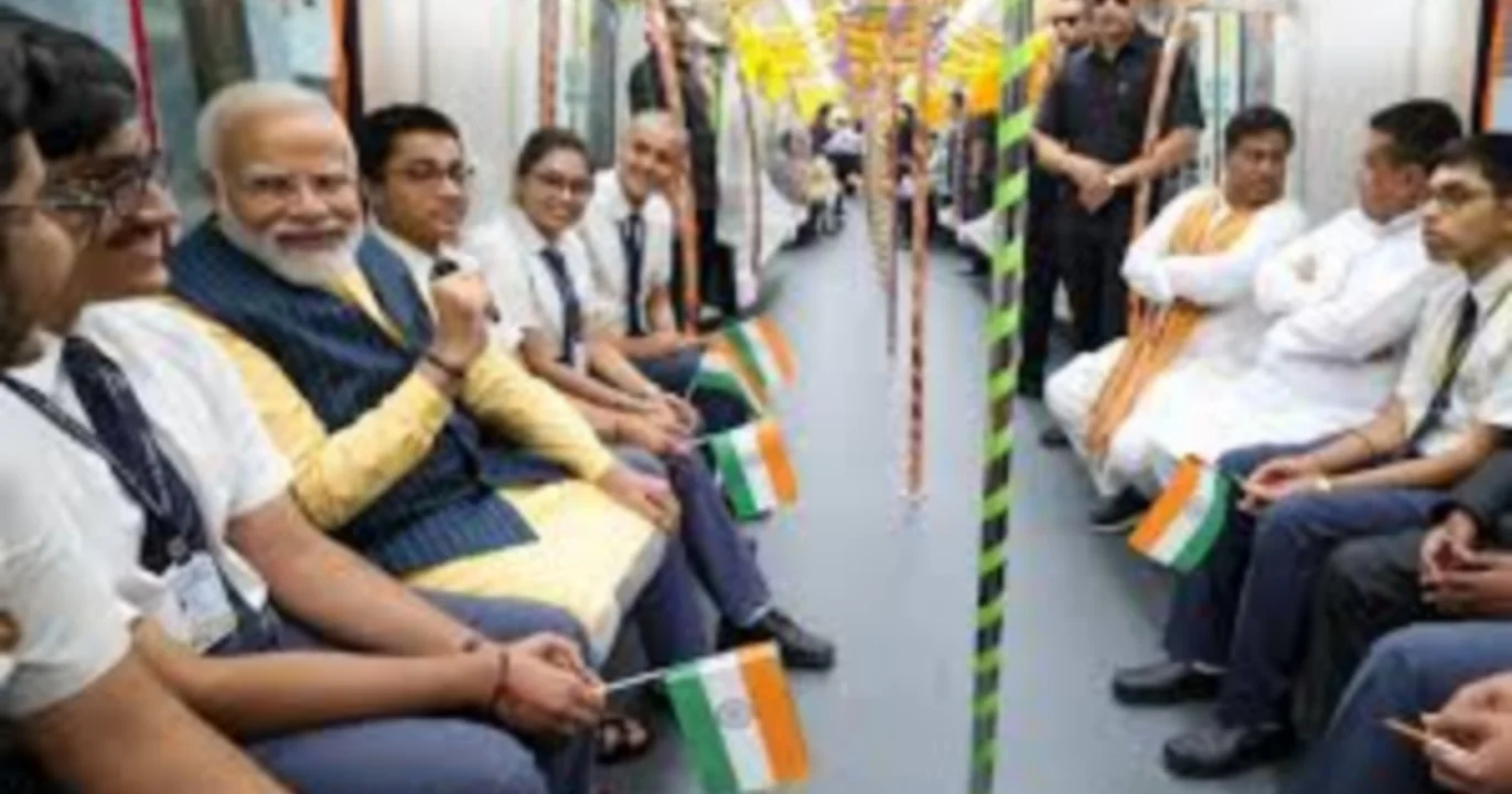 pm modi to inaugurate three new metro routes in kolkata