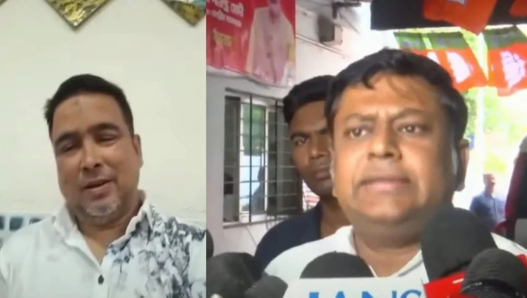 Mini Firoz and Bjp Sukanta majumder