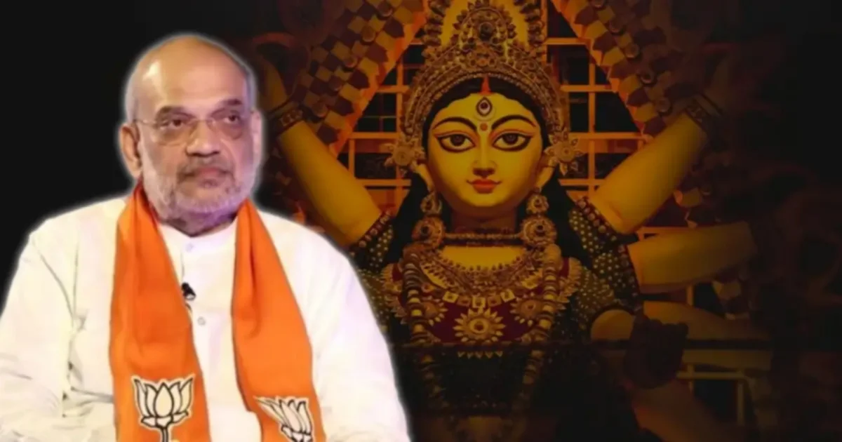 amit shah will inaugurate only two pujas in kolkata