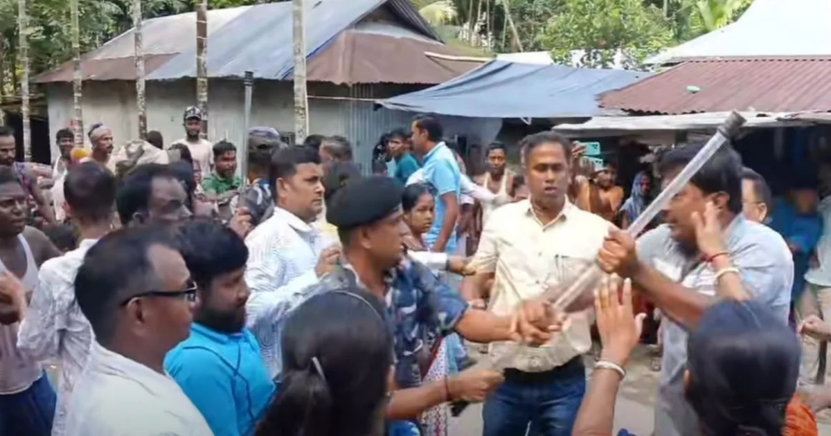 BJP MLA Manoj Orao faces protests in Kumargram