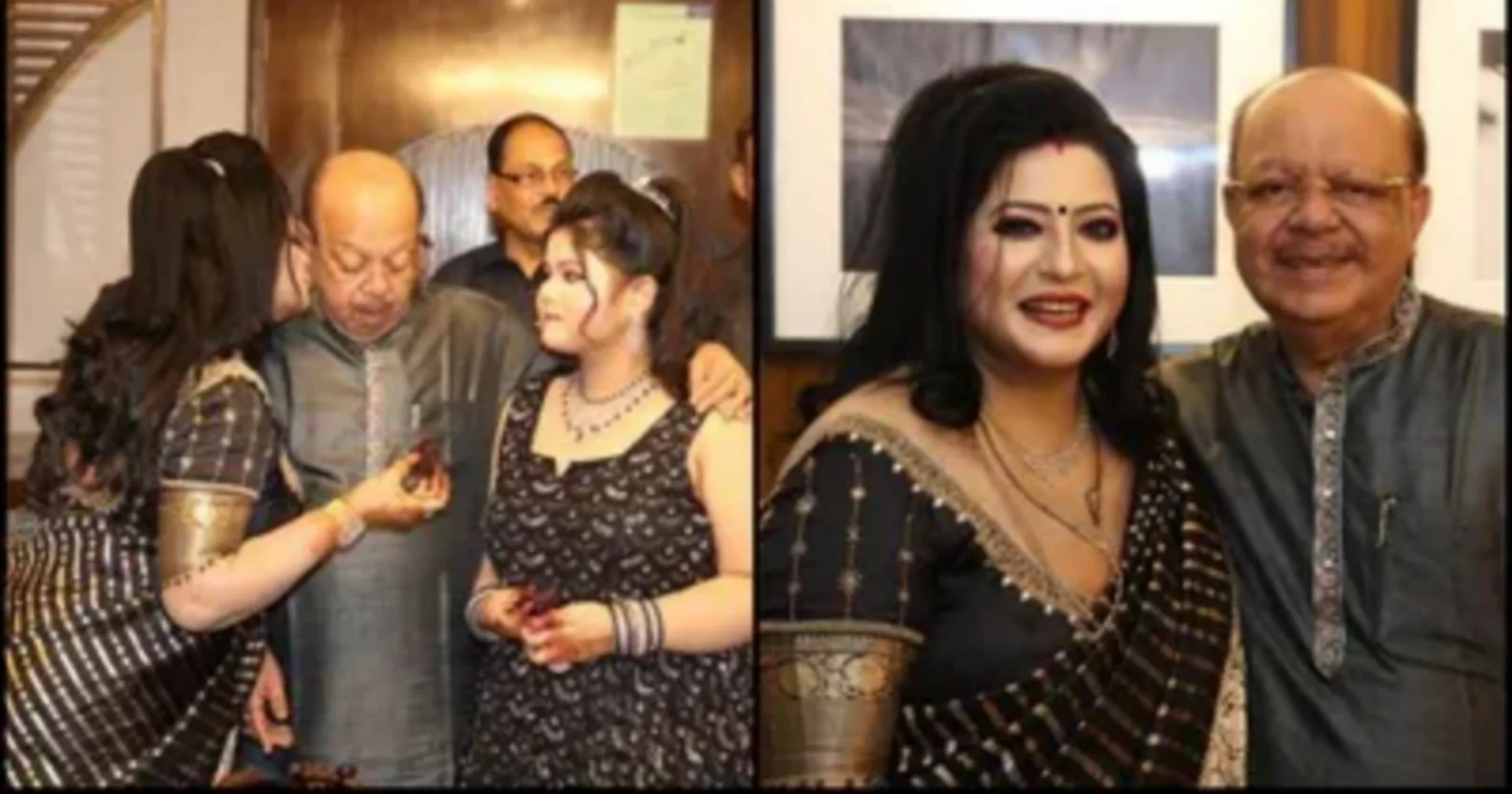 Sovan Chatterjee, Baisakhi Banerjee, শোভন চট্টোপাধ্যায়, বৈশাখী বন্দ্যোপাধ্যায়, NKDA Chairman, তৃণমূল কংগ্রেস, TMC, West Bengal Politics, রাজনীতি, Political Comeback, Kolkata News, Political News, Viral Photo, Love Story, Relationship, চুমু বিতর্ক, সহবাস সঙ্গী, Social Media Viral, Didi, Mamata Banerjee, দিদি, নিউজ, Tollywood Style Romance, Celebration, Cake Cutting, Breaking News, Latest Update, Political Gossip, Kolkata Breaking, News Story