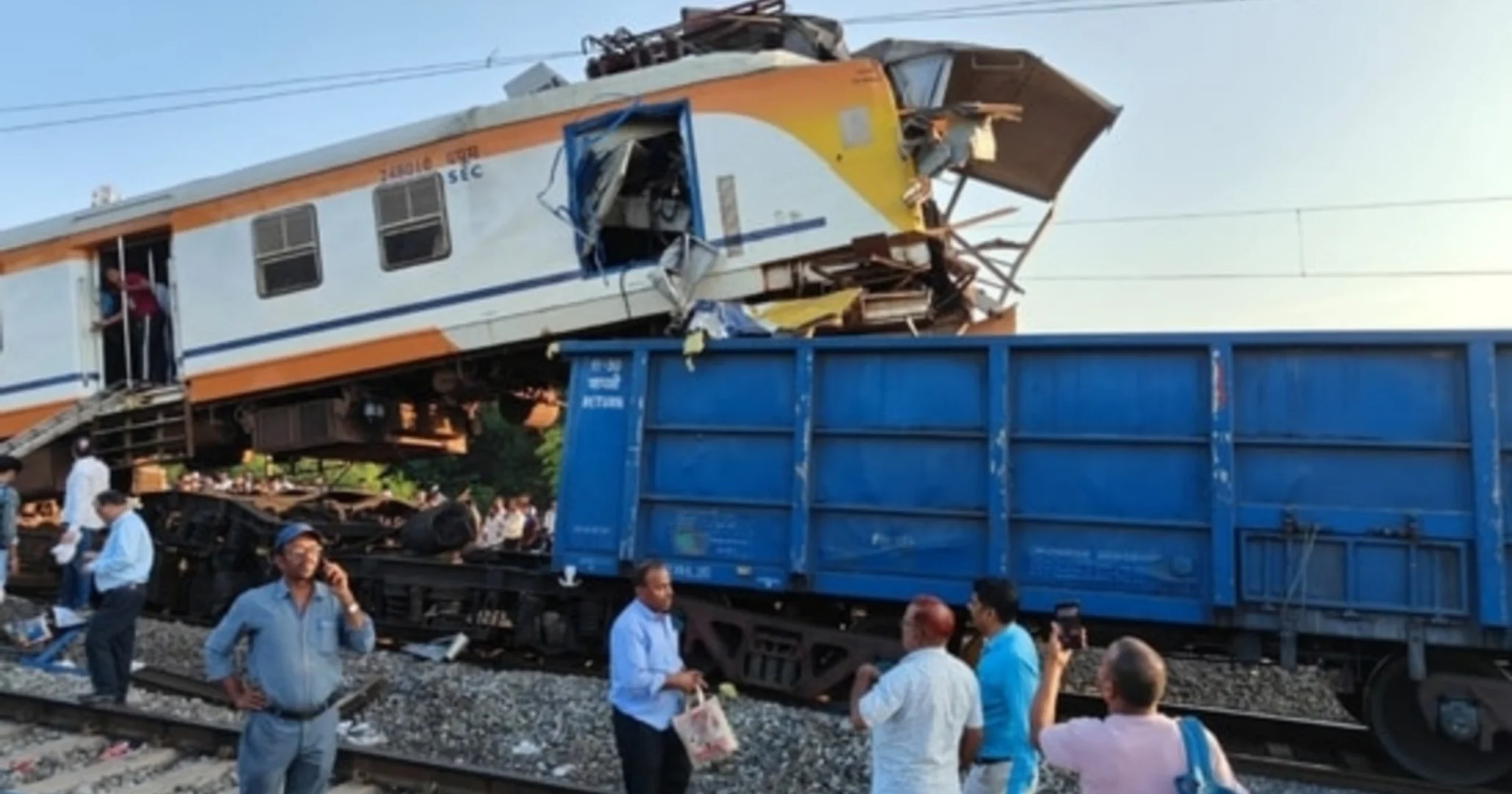 ছত্তিশগড়, Bilaspur, Chhattisgarh, বিলাসপুর, ট্রেন দুর্ঘটনা, train accident