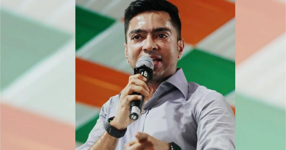অভিষেক ব্যানার্জি, Abhishek Banerjee, TMC, তৃণমূল কংগ্রেস, BJP, West Bengal politics, পশ্চিমবঙ্গ, যুবভারতী ক্রীড়াঙ্গন