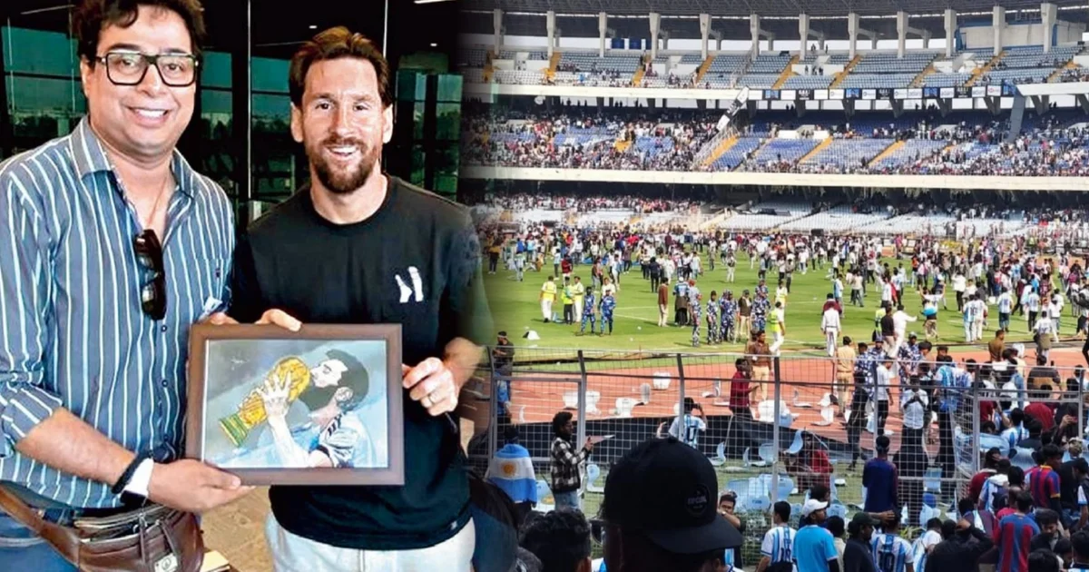 কলকাতা, kolkata, shatadru dutta arrested, Lionel Messi, লিওনেল মেসি