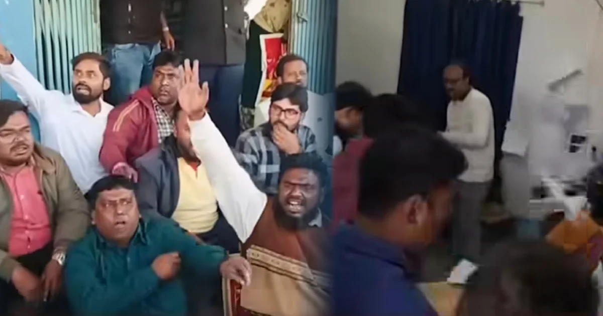 BDO office damaged, এসআইআর, SIR, পশ্চিমবঙ্গ এসআইআর, west bengal SIR, ফারাক্কা