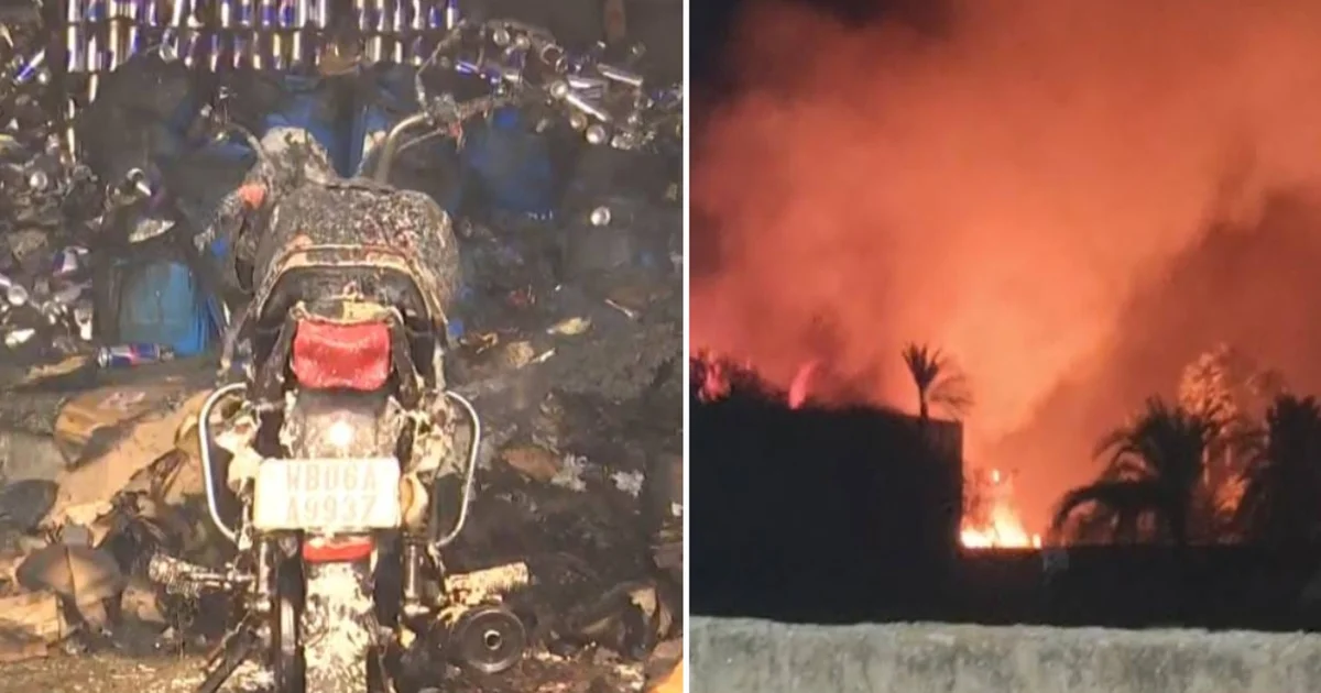 আনন্দপুর, anandapur, Kolkata, Kolkata, অগ্নিকাণ্ড, Fire Burst, Anandapur Fire Burst