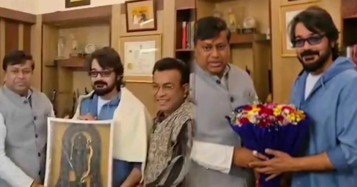 সুকান্ত মজুমদার, Sukanta Majumder, প্রসেনজিৎ চ্যাটার্জী, Prosenjit Chatterjee, tollywood, BJP, west bengal politics, পশ্চিমবঙ্গ সরকার