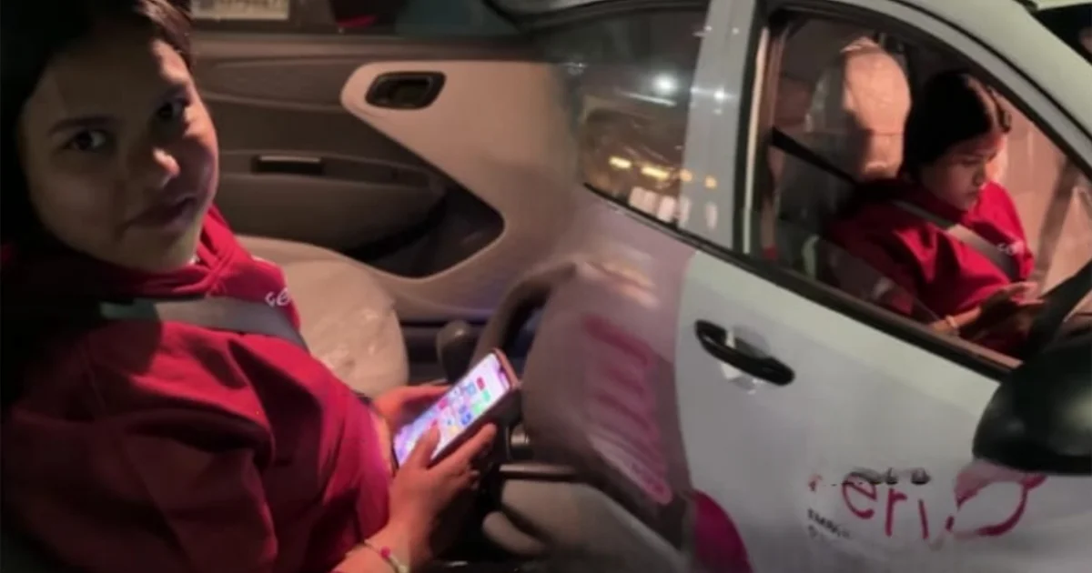 মহিলা নিরাপত্তা, woman cab driver, Women Safety, ভাইরাল ভিডিও, Viral video