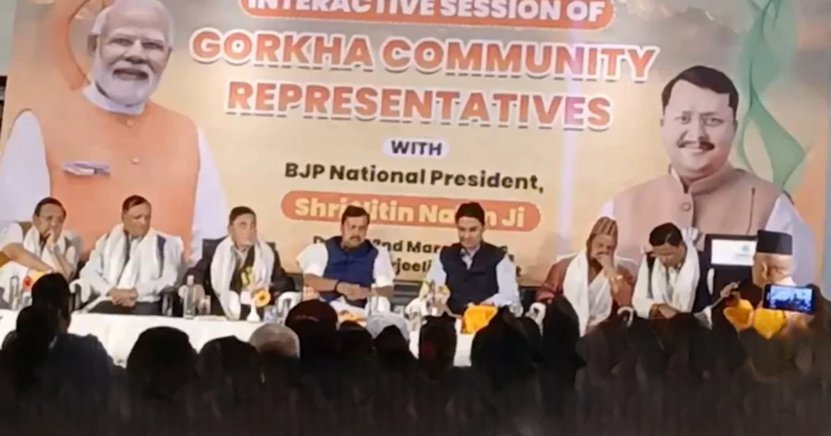 Nitin Nabin, নিতিন নবীন, রাজু বিস্তা, গোর্খাল্যান্ড, Gorkha Community, বিধানসভা ২০২৬