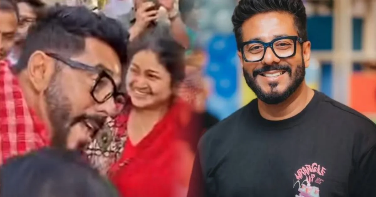 Raj Chakraborty, Barrackpore elections, TMC candidate, Bengali actor, political campaign, Barrackpore municipal, voter outreach, রাজ চক্রবর্তী, ব্যারাকপুর নির্বাচন, তৃণমূল প্রার্থী, বাংলা অভিনেতা, রাজনৈতিক প্রচার, ব্যারাকপুর পুরসভা, ভোটার সংযোগ