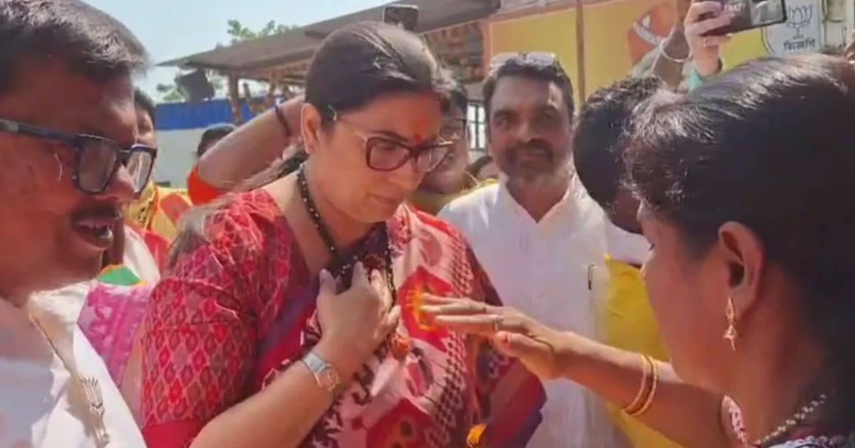 Smriti irani, স্মৃতি ইরানি, west bengal assembly election 2026, BJP, বিজেপি
