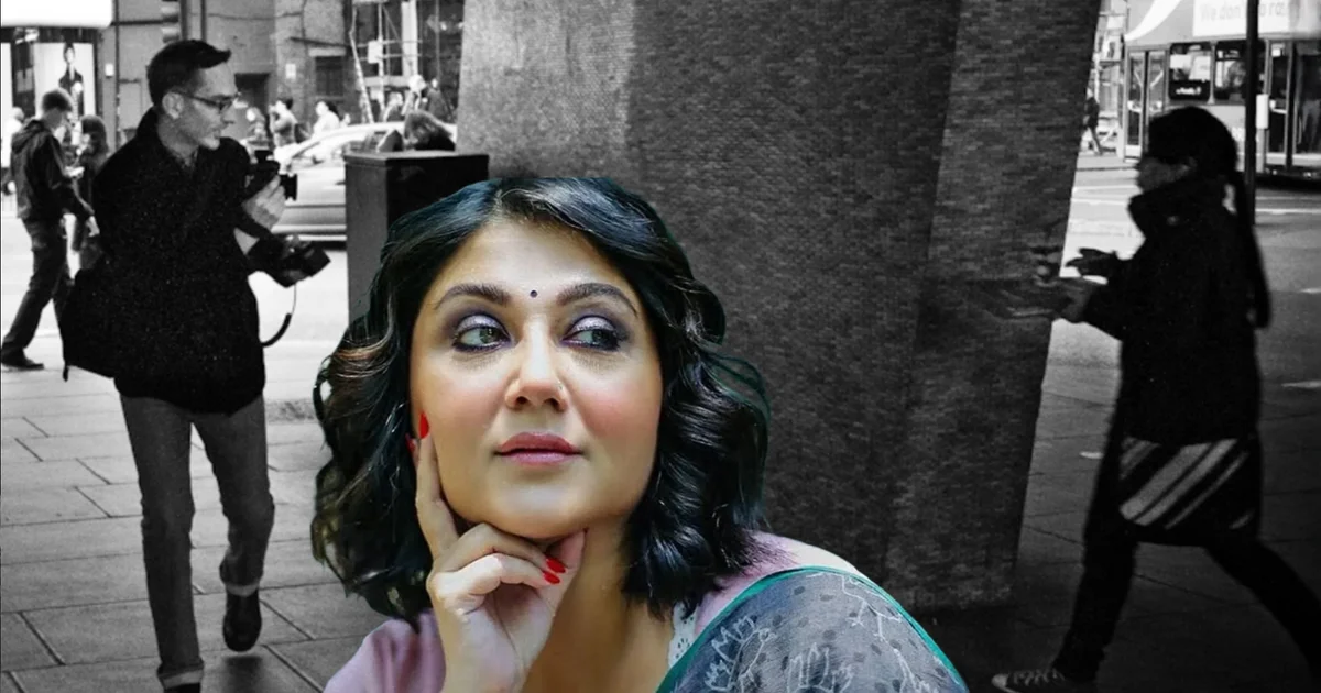 swastika mukherjee, street photography, tollywood