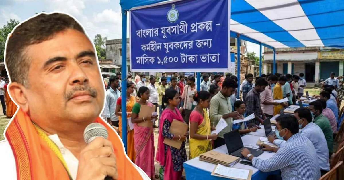 BJP, বিজেপি, youthsathi scheme, পশ্চিমবঙ্গ, west bengal