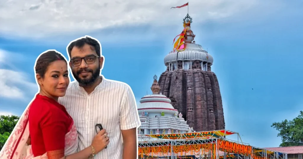 'চটিচাটা' বিতর্ক পেরিয়ে দীঘায় নয় পুরীতেই গেলেন ইমন চক্রবর্তী! স্বামী নীলাঞ্জনকে সঙ্গে নিয়ে জগন্নাথ দর্শনে গায়িকা, ভাগ করে নিলেন বিশেষ ছবি? Iman Chakraborty, Jagannath Temple, Puri Jagannath Dham, Nilanjan, Kolkata Airport, Bengali Singer, Tollywood News, Jagannath Devotee, National Film Award, Bengali Cinema, ইমন চক্রবর্তী, জগন্নাথ মন্দির, পুরী, নীলাঞ্জন, কলকাতা বিমানবন্দর, বাংলা গায়িকা, টলিউড খবর, জগন্নাথ ভক্ত, জাতীয় পুরস্কার, বাংলা সিনেমা