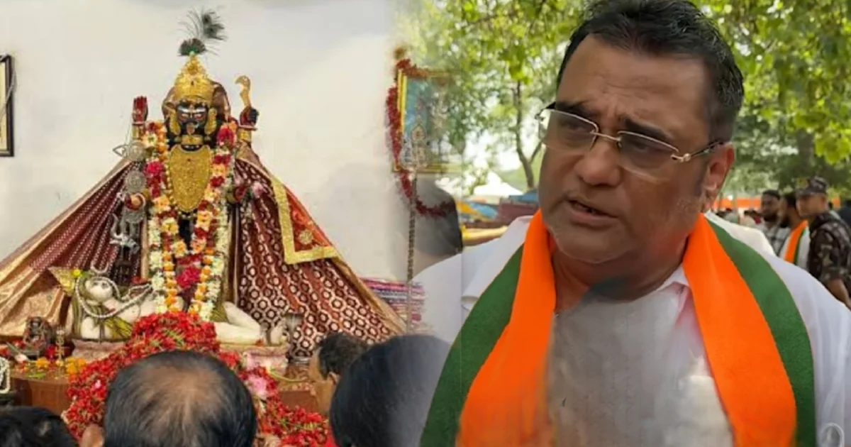 বিজেপি, bjp, নৈহাটি বড়মা মন্দির, Naihati Boro Ma temple, west bengal, পশ্চিমবঙ্গ, সুমিত্র চট্টোপাধ্যায়, Sumitro Chatterjee