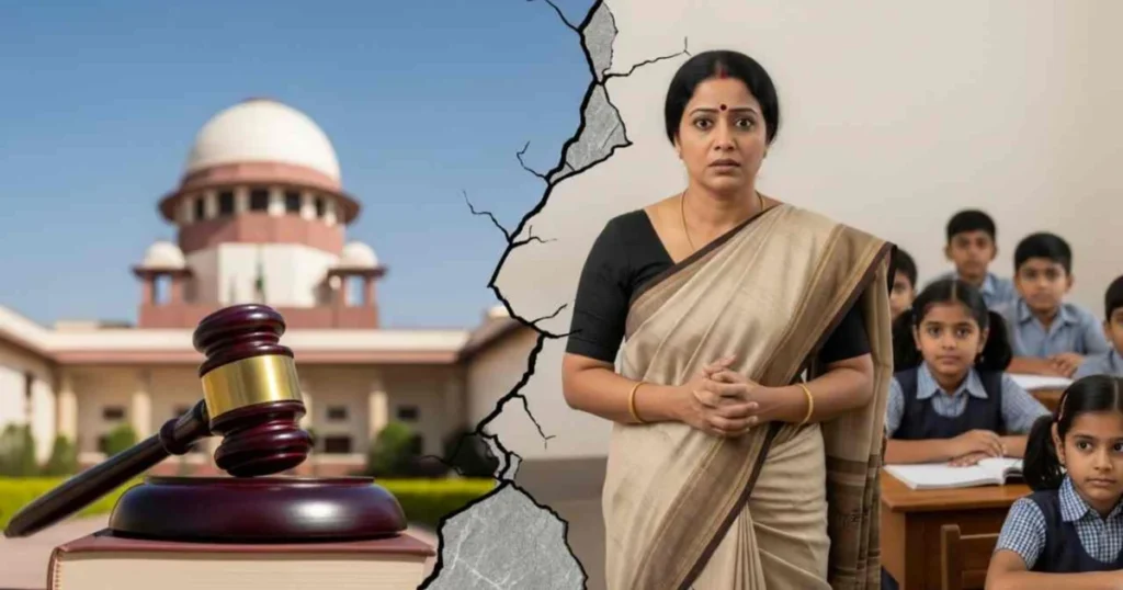 “অভিজ্ঞতা যথেষ্ট নয়?” প্রায় ৩০ লক্ষ কর্মরত প্রাথমিক শিক্ষককে ফের যোগ্যতা প্রমাণের নির্দেশ সুপ্রিম কোর্টের, তাহলে কি বদলে যাচ্ছে শিক্ষক নিয়োগের পুরনো নিয়ম? সুপ্রিম কোর্ট, Supreme Court, TET, primary teachers, প্রাথমিক শিক্ষক, Supreme Court on primary teachers