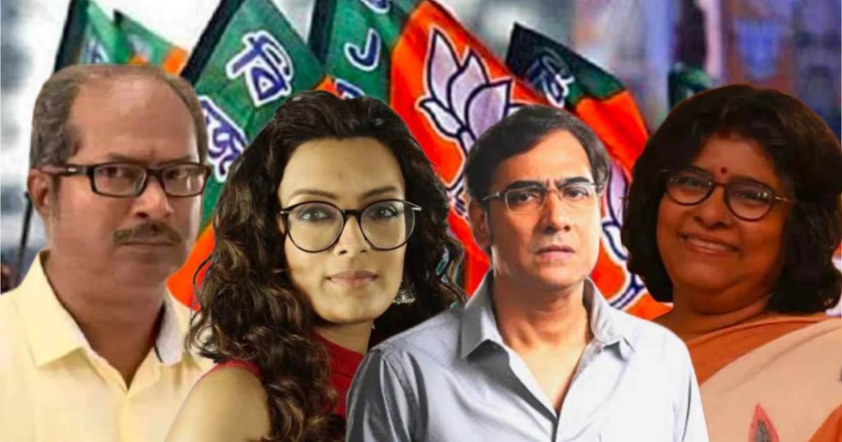 Bengal BJP government, Tollywood reactions, Kaushik Sen, Manasi Sinha, Ushasie Chakraborty, Chandan Sen, Suvendu Adhikari oath, Narendra Modi Brigade rally, West Bengal politics 2026, Bengal election results, বিজেপি সরকার বাংলা, টলিউড প্রতিক্রিয়া, কৌশিক সেন, মানসী সিনহা, ঊষসী চক্রবর্তী, চন্দন সেন, শুভেন্দু অধিকারী শপথ, নরেন্দ্র মোদি ব্রিগেড সমাবেশ, পশ্চিমবঙ্গ রাজনীতি ২০২৬, বাংলার নির্বাচন ফলাফল