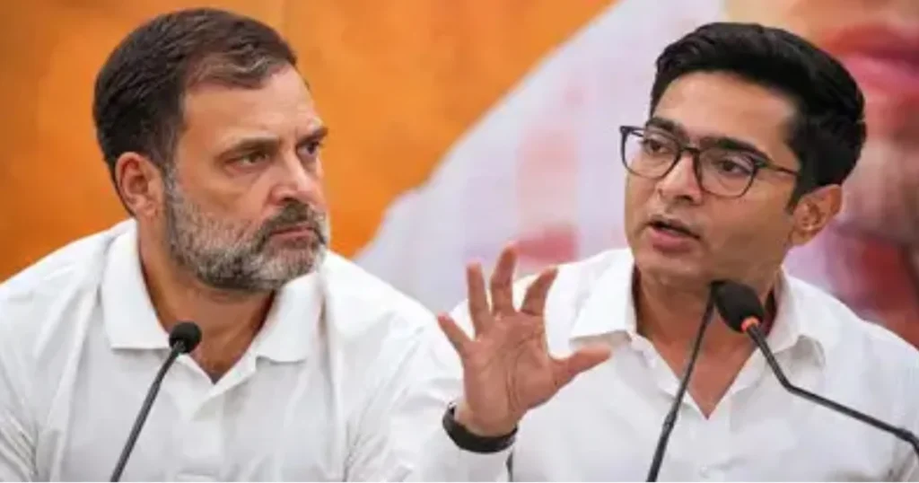Rahul Gandhi, Abhishek Banerjee, রাহুল গান্ধী, অভিষেক ব্যানার্জি, TMC, তৃণমূল কংগ্রেস