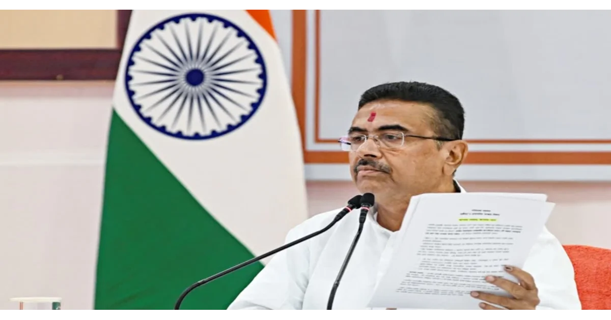 Suvendu Adhikari, শুভেন্দু অধিকারী, bjp bjp government, west bengal government, পশ্চিমবঙ্গ সরকার, পশ্চিমবঙ্গ রাজনীতি