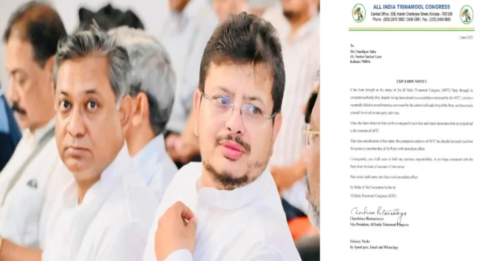 ঋতব্রত ব্যানার্জি, Ritabrata Banerjee, Sandipan Saha, সন্দীপন সাহা, TMC, তৃণমূল কংগ্রেস, westbengal politics, পশ্চিমবঙ্গ রাজনীতি
