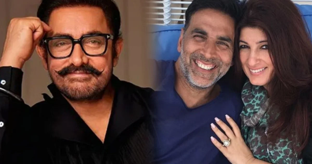 aamir khan almost going to slapp twinkle khanna during shooting