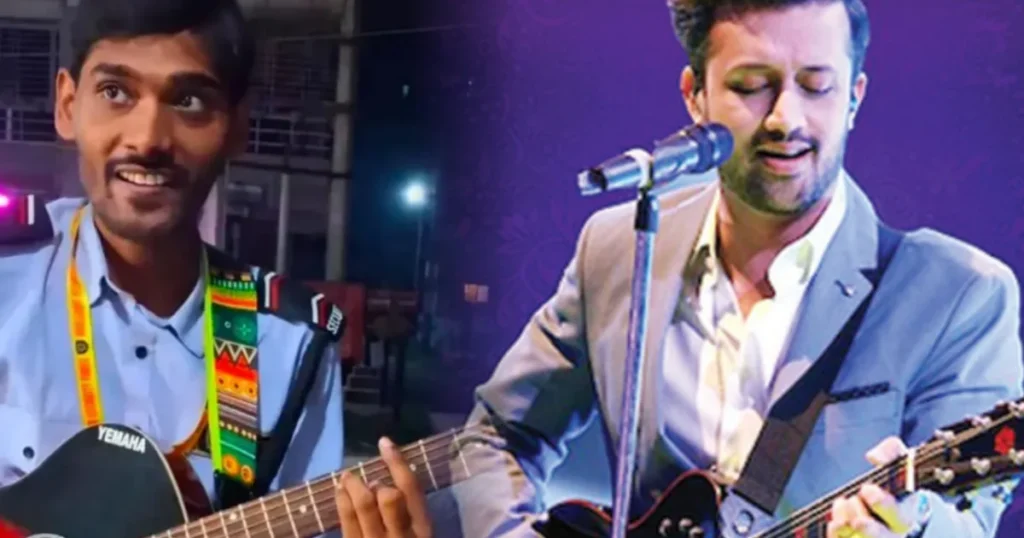 একেই বলে প্রতিভা! ডিউটির ফাঁকেই গাইলেন আতিফ আসলামের জনপ্রিয় গান, নিরাপত্তারক্ষীর কণ্ঠে মুগ্ধ নেটদুনিয়া