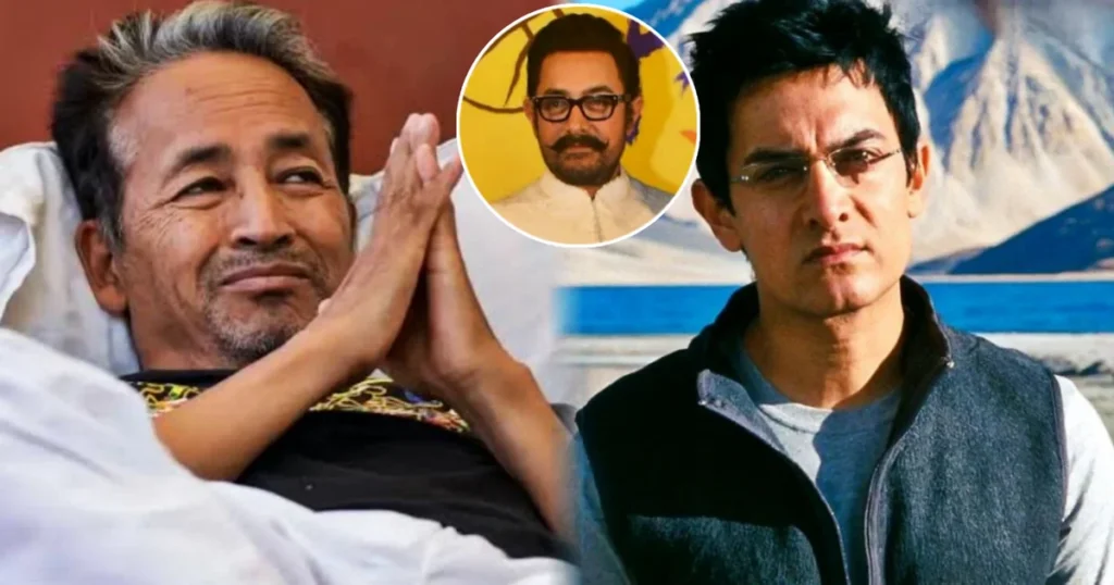 ‘র্যাঞ্চো’ সোনম ওয়াংচুক নন, ভুল ভাঙালেন আমির খান! আমৃ'ত্যু অনশন নিয়েও বি*স্ফোরক মন্তব্যের, 'মিস্টার পারফেকশনিস্ট' জড়ালেন নতুন বিত'র্কে? Aamir Khan, Sonam Wangchuk, 3 Idiots, Rancho, Omi Vaidya, Rajkumar Hirani, Abhijat Joshi, LIFF, NEET UG, Protest, Hunger Strike, Bollywood, আমির খান, সোনম ওয়াংচুক, থ্রি ইডিয়টস, র্যাঞ্চো, ওমি বৈদ্য, রাজকুমার হিরানি, অভিজাত জোশী, লন্ডন ইন্ডিয়ান ফিল্ম ফেস্টিভ্যাল, নিট ইউজি, অনশন, বলিউড