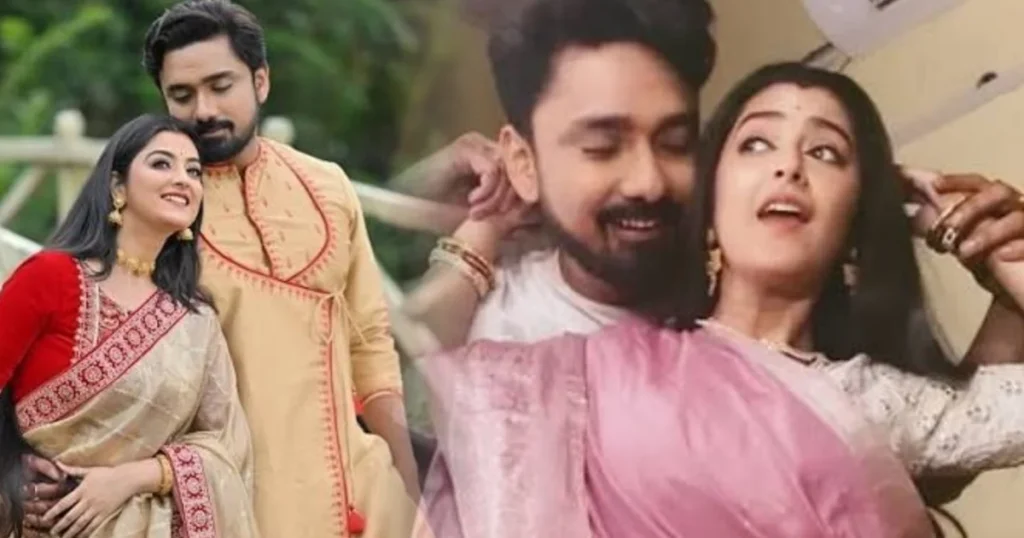 স্ত্রী শ্বেতা তাঁর নাচ দেখতে খুবই ভালোবাসেন, তাই মঞ্চে একি কাণ্ড করলেন রুবেল? মুহূর্তেই জমে উঠল তারকা দম্পতির বিশেষ মুহূর্ত! Rubel Das, Sweta Bhattacharya, Rubel Sweta, Bengali TV Couple, Jamuna Dhaki, Bengali Television, Rubel Dance, Celebrity Couple, Tollywood News, Bengali Entertainment, রুবেল দাস, শ্বেতা ভট্টাচার্য, রুবেল শ্বেতা, যমুনা ঢাকি, বাংলা সিরিয়াল, টলিউড, রুবেলের নাচ, তারকা দম্পতি, বিনোদন খবর, বাংলা টেলিভিশন