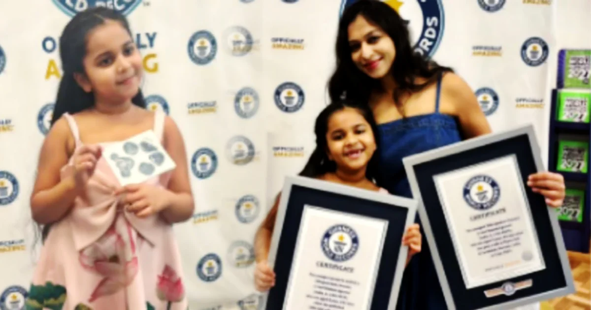 anvi vishesh agrawal guinness world records youngest author