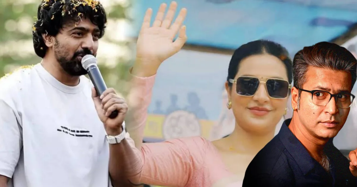 desu 7 shooting leaked subhashree anirban dev political scene