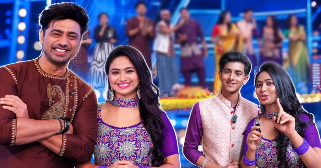 চ্যাম্পিয়নের ট্রফি জিততে পারেননি, একদিন যে মেয়ে সকলের সামনে কথা বলতেই ভয় পেতেন, আজ তিনিই দেবের দাদাগিরির মঞ্চে! সালকিয়ার সায়ন্তনীর লড়াই শেখাচ্ছে, সাফল্য মানেই শুধু জয় নয়, নিজের ভয়কে হারিয়ে স্বপ্নপূরণও! Sayantani Ghosh, Sayantani Ghosh Saregamapa, Saregamapa 2026, Sayantani Ghosh Dadagiri, Dev Dadagiri, Ayush Gupta, Bengali Singer, Bengali Music Reality Show, Zee Bangla Saregamapa, Bengali Entertainment, সায়ন্তনী ঘোষ, সায়ন্তনী সারেগামাপা, সারেগামাপা ২০২৬, সায়ন্তনী দাদাগিরি, দেবের দাদাগিরি, আয়ুষ গুপ্তা, বাংলা গায়িকা, গানের রিয়্যালিটি শো, জি বাংলা সারেগামাপা, বাংলা বিনোদন