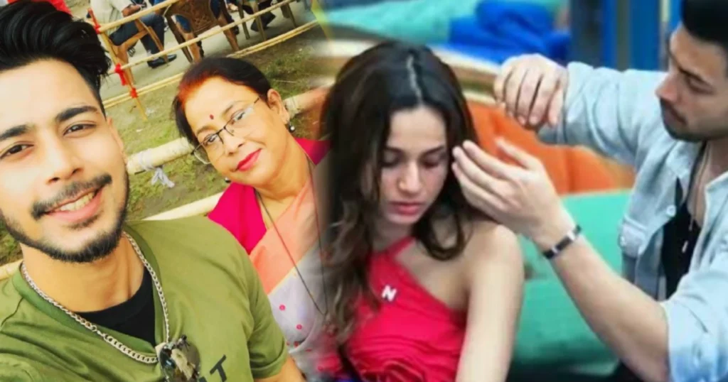 rajveer dey mother reaction nandini dutta bigg boss bangla
