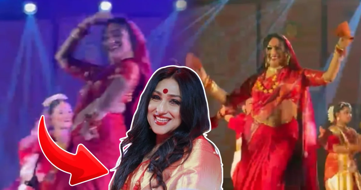Sreelekha Mitra, Rituparna Sengupta, Mahalaya Dance Controversy, Eden Gardens Mahalaya, Tollywood News, Bengali Entertainment News, শ্রীলেখা মিত্র, ঋতুপর্ণা সেনগুপ্ত, মহালয়ার নাচ, খেমটা নাচ, ইডেন গার্ডেন্স, টলিউডের খবর
